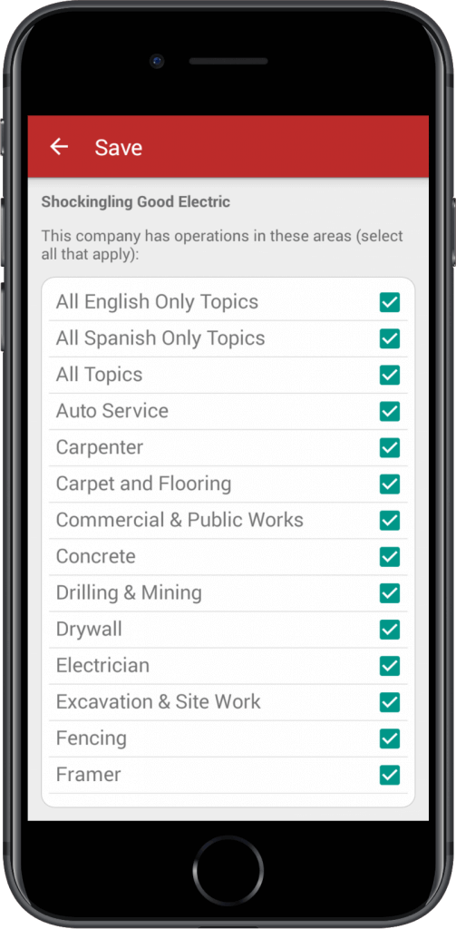 Safety Meeting App Features Incident Reports Safety Checklists